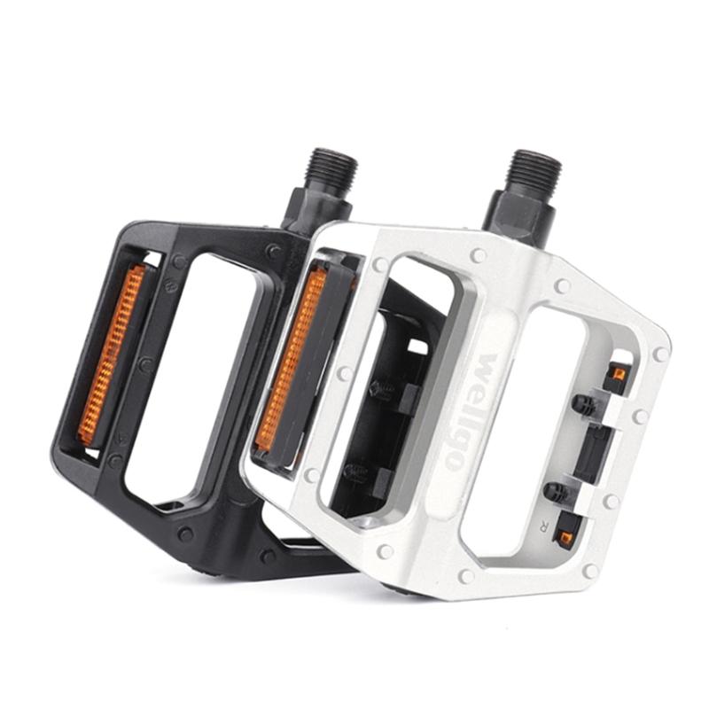 Sealed Bearing 9/16'' Thread Alloy Mountain Bike Pedals Lightweight Bike Pedals