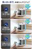 Desktop Air Cooler New Development Automatic Oscillation 10000mAh High USB Rechargeable LED LCD Airflow 600ML Large Capacity Ice Air Spot