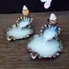 Counter Current Lotus Leaf Frog Incense Burner Mini Home Decoration Durable Incense Burner