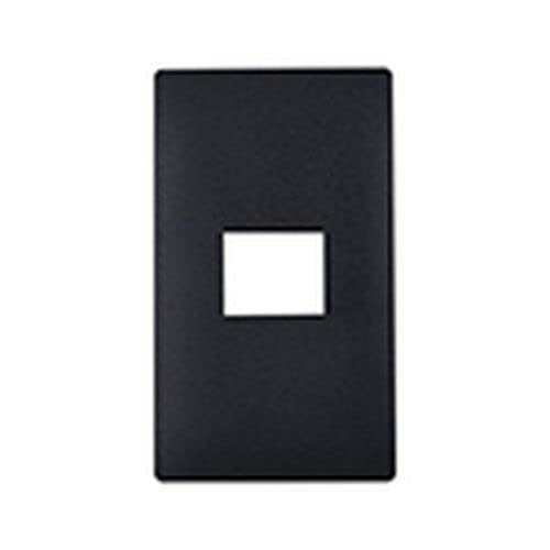 Panasonic Advanced Series Outlet Plate for 1 Matte Black WTL7001BK