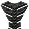 Stickers For Motorcycles 3D Fish Bone Design Adhesive Motorcycle Tank Pad Sticker For Adults Oil Tank Street Car Modification