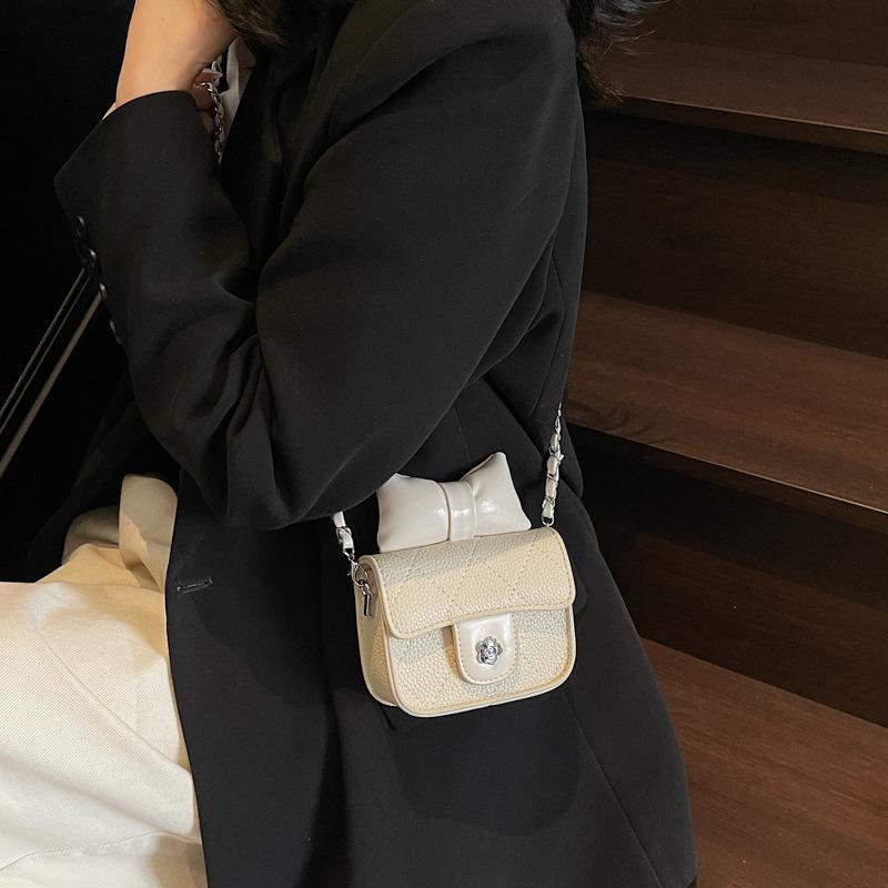 New Chain Bag Women's Solid Color Versatile Shoulder Bag Messenger Bag