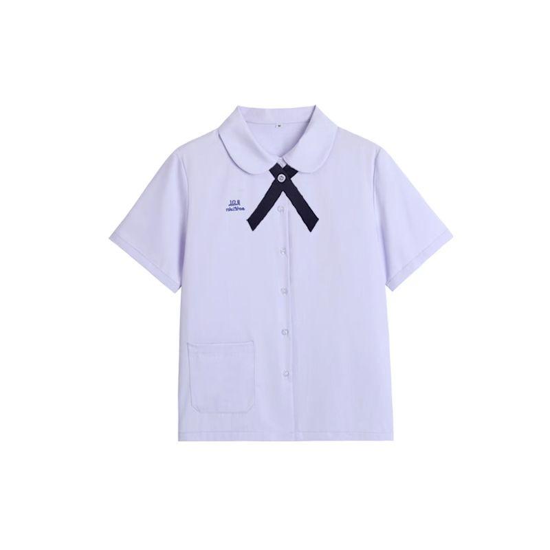 

Thai Academy-Style Summer Graduation Uniform: Fashionable JK Skirt Set for Elementary Girls 130cm