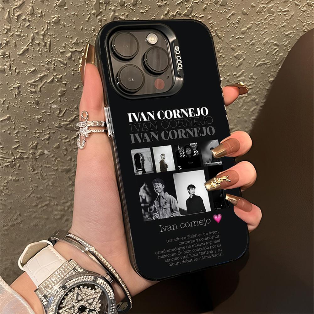 Donde Estas Ivan Cornejo Phone Case For iPhone 16,15,14,13,12,11,Pro,Max,Plus,Mini,XS,SE Anti Fall Black Matte Hard Bumper