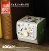 Limitierte Edition Mumin Petite Schmuckschatulle für Offizielles Merchandise Schmuck Kleinteile-Organizer [MOOMIN] Damen, Etui, Aufbewahrung,