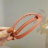 Top Clip Frosted Duckbill Clip Clamps Ponytail Holder Headwear Hair Claws  For Women Girls