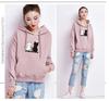 2026 Korean Style Women's Plus Velvet Cat Hoodie - Loose Fit, Thickened, Popular Internet Celebrity Style Jacket