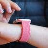 Egadeun Apple Watch Loop Band Braid Strap Pink Compatible With All Se Models (7 6 5 4 3 2 1)