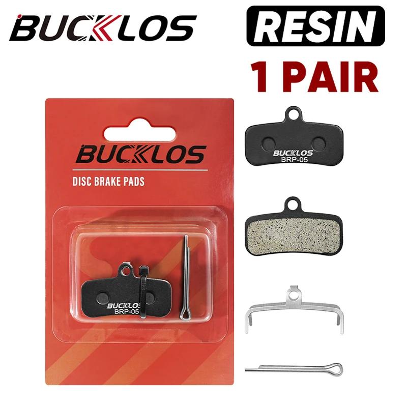 BUCKLOS Resin Bike Brake Pads for SHIMANO N03A H03A D03S Mountain Road Bike Hydraulic Disc Pad Wear-resistant MTB Disk Brake Pad