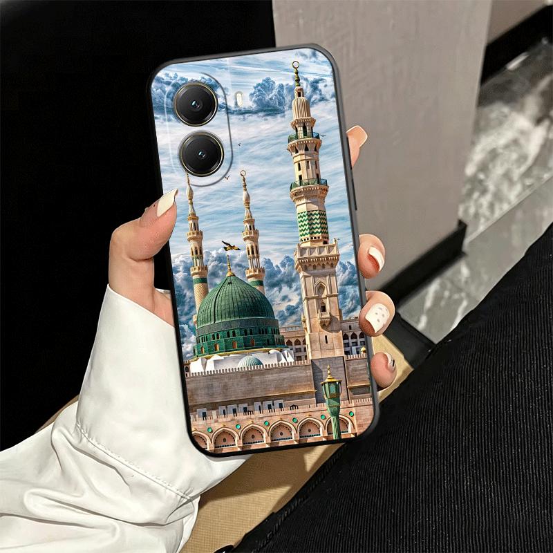 Islam Muslim Mosque Soft Phone Case for Xiaomi Poco X5 X6 X7 X8 Pro Max X3 F7 F8 Ultra M8 M7 M6 M5 Redmi 15 15C 14C 13C 12C X4 F