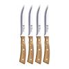 Meat Knife Set - SAN IGNACIO - Compact - 12.5 Cm - Stainless Steel - 4 Pieces