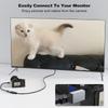 Fast Speed Video Male to Female Connector Cable Conversion Wire Line Supports 4K 60Hz for Home Entertainment