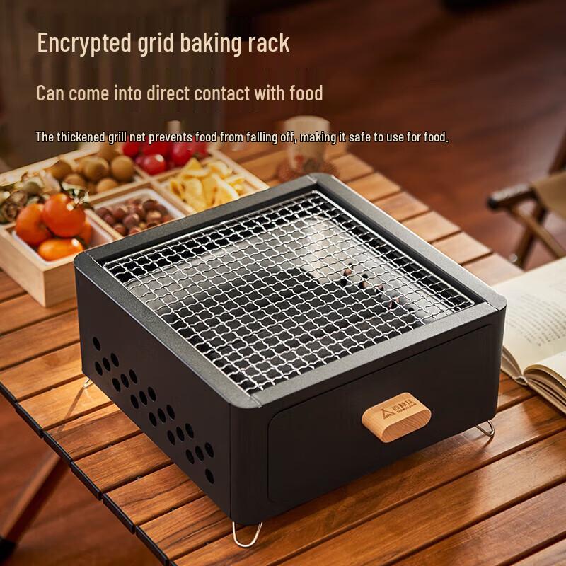 Suncojia Outdoor Charcoal BBQ & Tea Stove