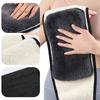 Men Women Waist Warmer Plush Thermal Lumbar Support Belt Keep Warm Abdominal Protector Stomach Wrap Band for Winter