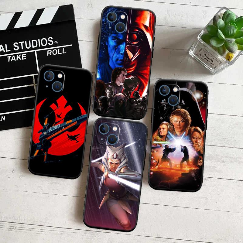 Star Wars Movie New High-End Shell Phone Case for iPhone 16 15 14 13 12 Pro Max Plus Mini