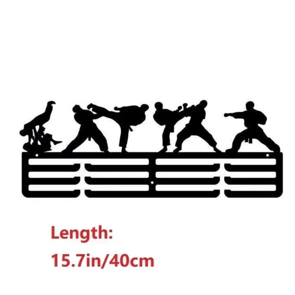 Home & Sports Display Combo:Key Holder & Bathroom Accessories,Wall Coat Racks for | Football & Marathon Medal Holders for Runner