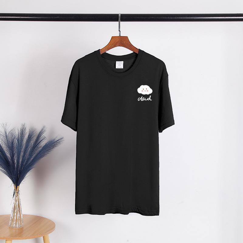 TWINFLAMES Women Summer T-Shirt Short Sleeve Cotton Casual Woman Clothes Spring/Autumn O-Neck Female Tees