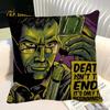 Horror Funny Movie R ReAnimator Retro Pillow Case Square Pillow Bedroom Sofa Leisure Comfort Cushion Car Home Decoration