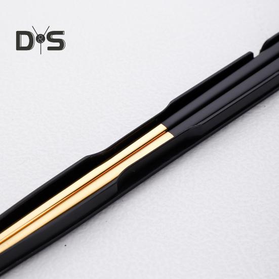 1 conjunto de pauzinhos para alimentos compactos, à prova de ferrugem, utensílios de mesa práticos com caixa de armazenamento dobrável