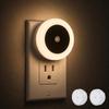Briignite LED Night Lights Plug Into Wall [2 Pack] Light Sensors