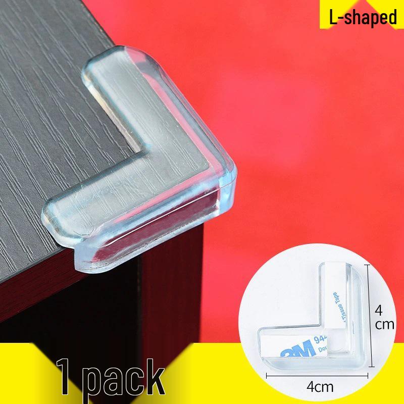 Children's Transparent Soft PVC Corner Protectors for Tables and Furniture