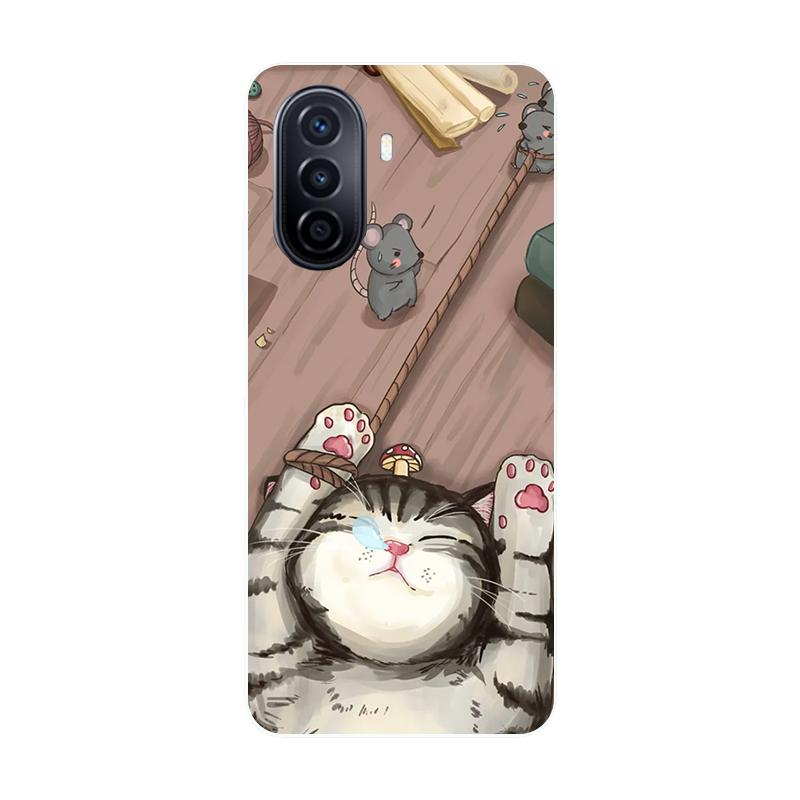 Phone Case For Huawei Nova Y70 Plus Case Bumper Soft Silicon Cover For Huawei Nova Y70 Plus Cool Cartoon Case Nova Y70Plus Coque