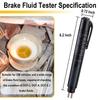 Brake Fluid Tester High Precision Test Tools Car Maintenance Lift Oil Drain Automotive Accessories Checking Tool Inspection Pen