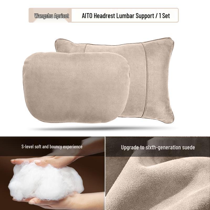 AITO M7/M9/M5 Car Headrest Pillow - Interior Seat Modification Accessory