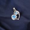 Milky Opal Gemstone 925 Sterling Silver Handmade Jewelry Chain Pendant For Women CP-3-17