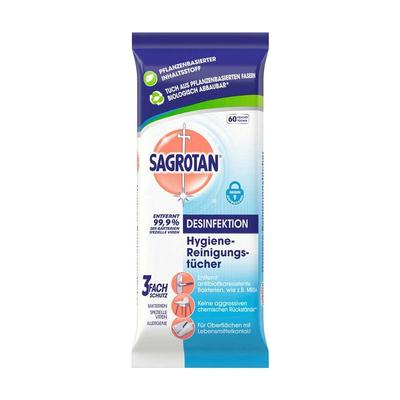 Jagrotan Cleansing Wet Tissues 60 Sheets
