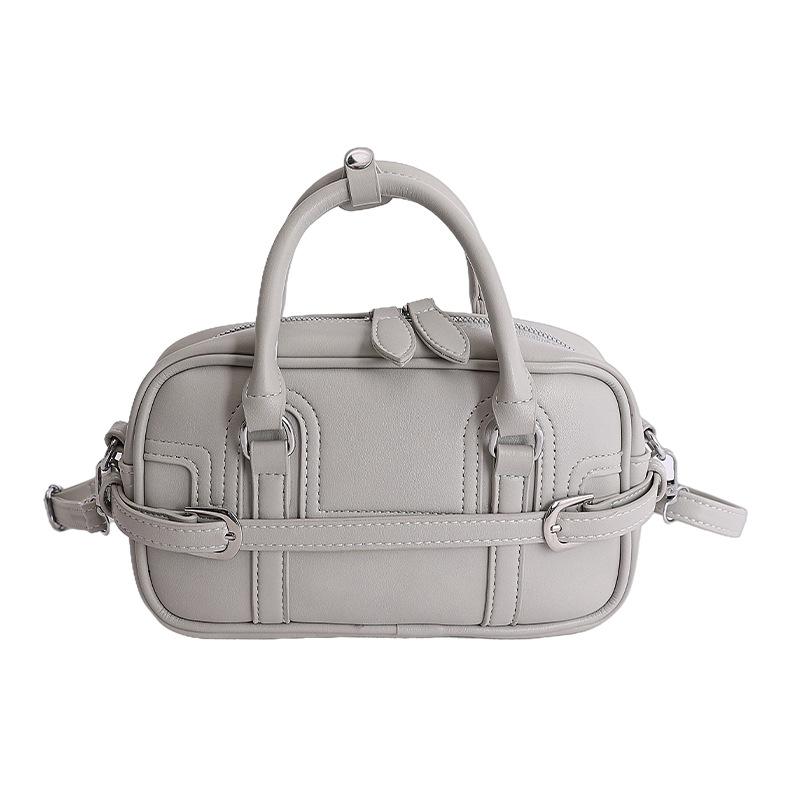 Han niche portable baguette bag women's 2026 spring new texture casual shoulder messenger bag