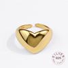 Xiaomi Real 925 Sterling Silver Rings for Women Open Vintage Wedding Trendy Jewelry Large Adjustable Antique Rings Anillos