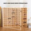 Wooden Toy Car Display Dustproof Toy Shelf Case Protection Organizing Showcase Protection Multifunctional Shelf