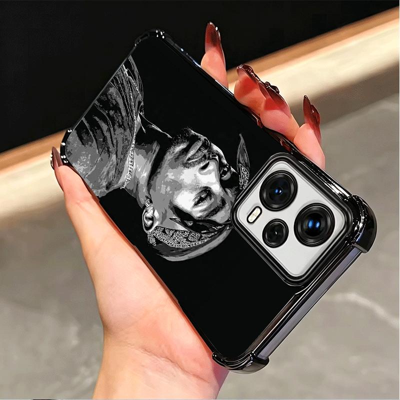 Rapper 2pac Singer Tupac Soft Phone Case For Xiaomi Poco X7 X8 Pro Max X6 X5 X3 F8 Ultra F7 M8 M7 M5S Redmi 15C 15A 15 14C 13C 1