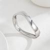 Minority Design Wide Open Bangle Metal Exaggerated Bracelet Temperament Spring Bangles  Girls
