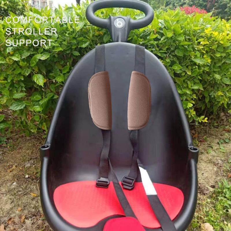 Breathable Pram Seats Belt Protection Pad Baby Pram Shoulder Strap Pad Cushion Infant Pushchair Shoulder Belt Cover