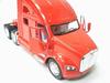 Kinsmart Kenworth T700 Container Trailer Truck 1/68 Scale Diecast Pullback Diecast Model Car (Red)