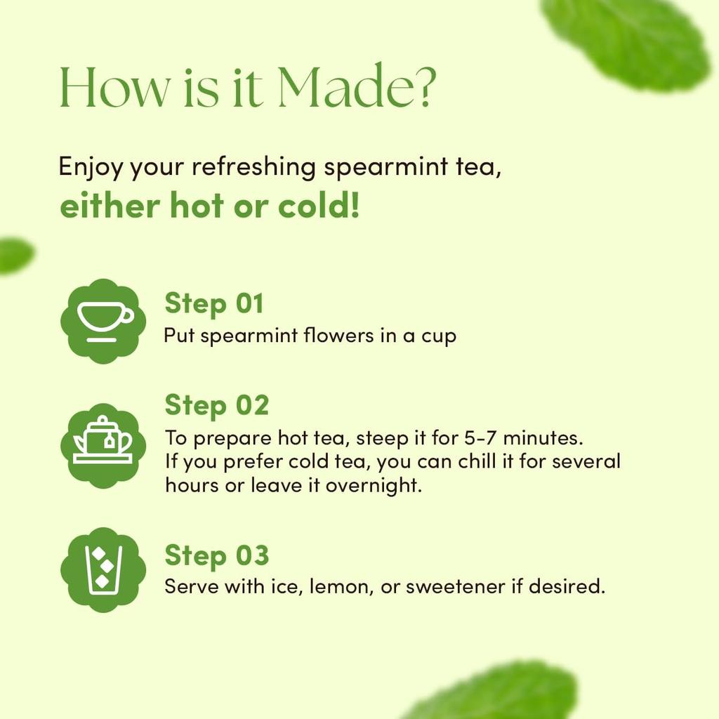 Чай из Мяты (50 г), Spearmint Tea,  Tea Heaven