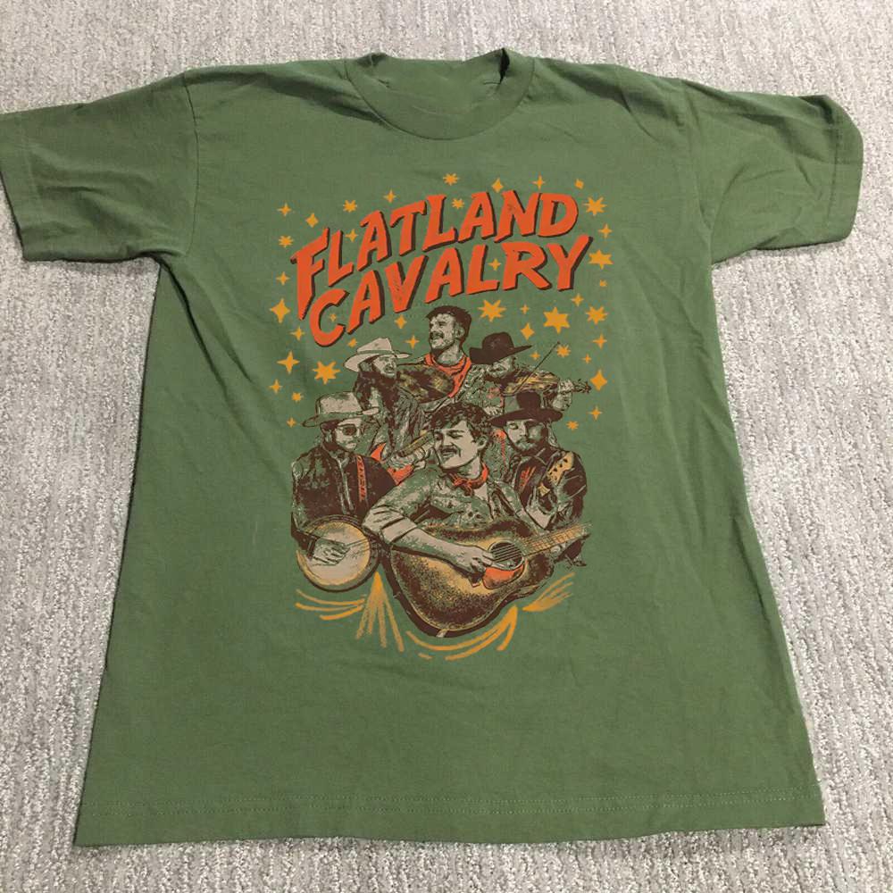 

Flatland Cavalry Tour Gift For Fan Full Size S-5XL Green T-shirt GC3427 Unisex T-Shirt L