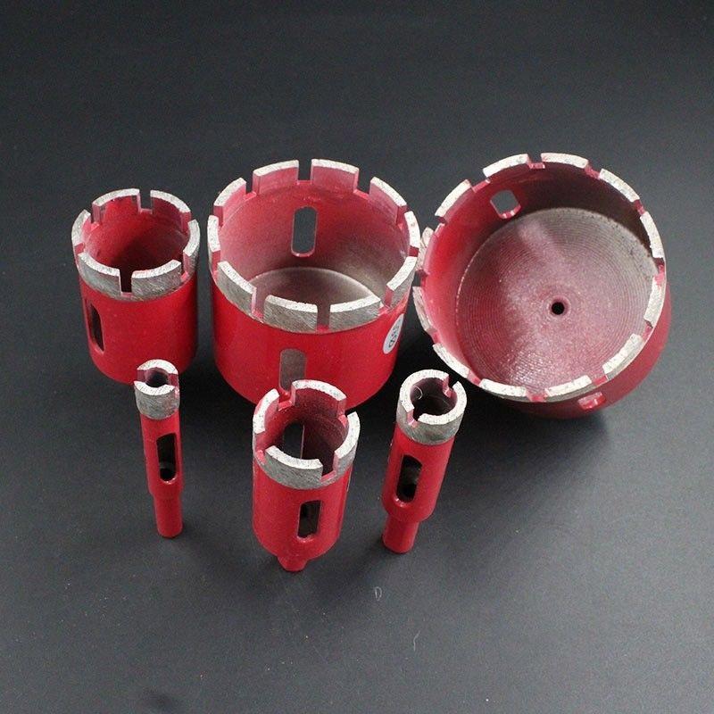 Vacuum Diamond Brazed Drilling Core Bits Diamond Height Hole Saw Drill Bits