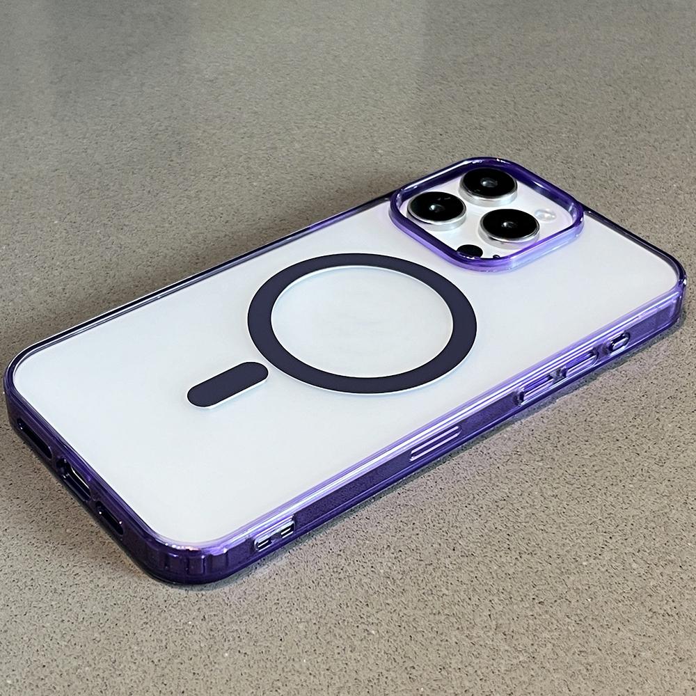 Hybrid Case For  iPhone 17 Air 16 16e 15 14 13 12 11 Pro Max Plus Mini Strong Magnetic For Magsafa Candy Color Matte Hard Cover