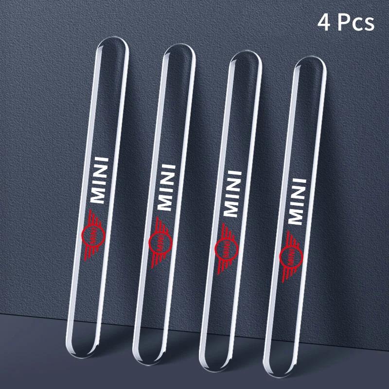 

Car Styling Car Door Handle Stickers Transparent Protector Film For BMW Mini Cooper One S R50 R53 R56 R60 F55 F56 Car Accessorie