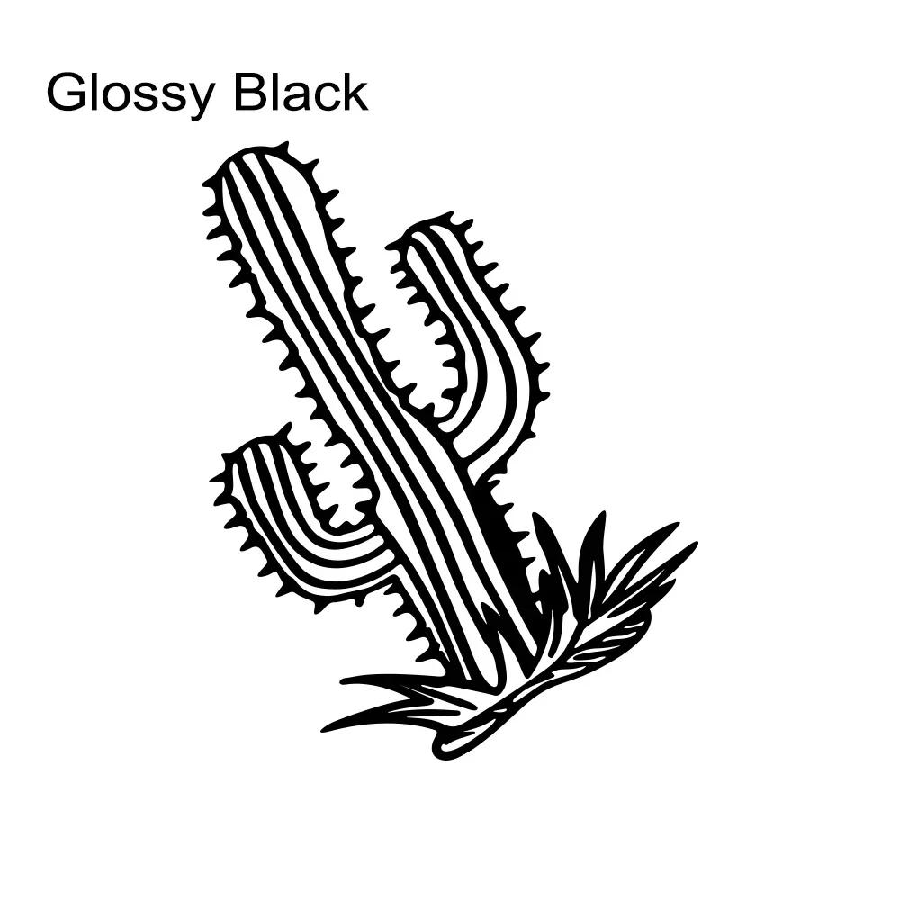 1pc Adventure Natural Desert Cactus Car Sticker Can Be Affixed To Motorcycle Glass Notebook Waterproof Creative Car Sticker