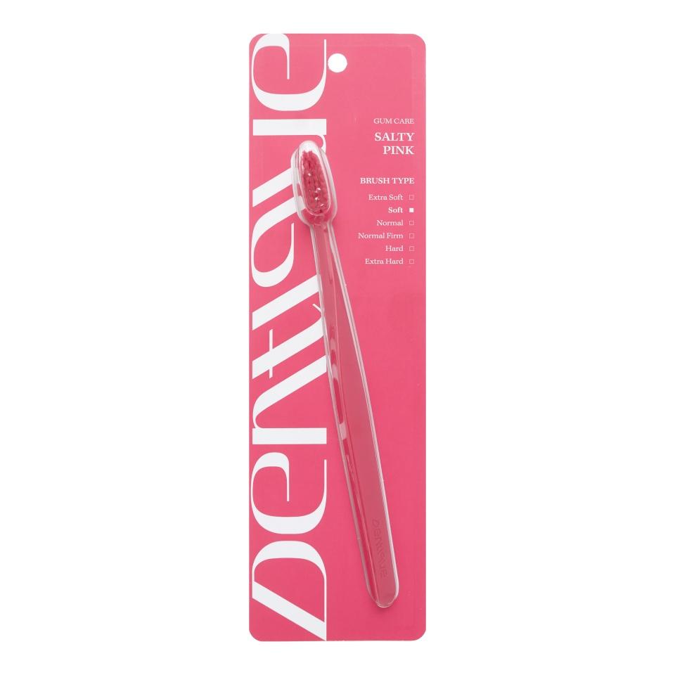 

Dentique Toothbrush - Salty Pink Зубная щетка Розовая соль (мягкая)