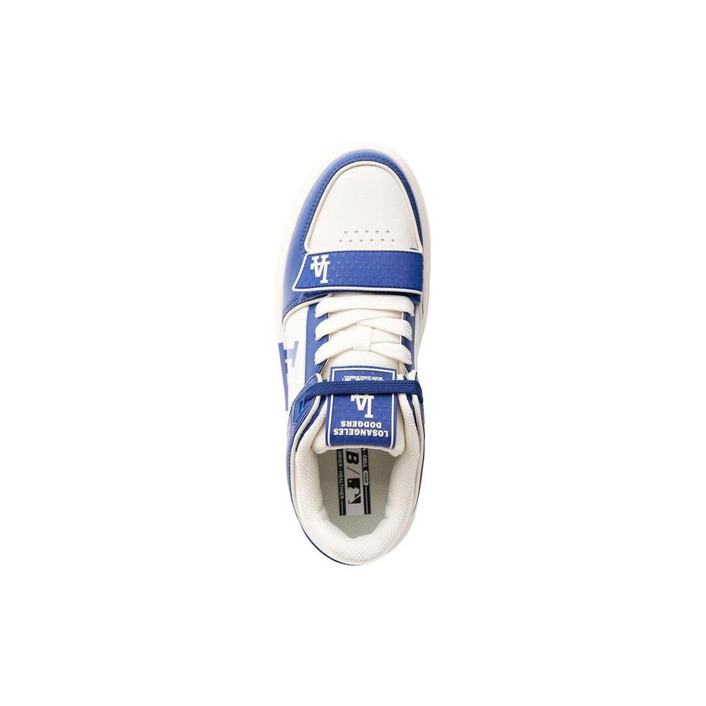 MLB Chunky Liner Casual Versatile Shock Absorbing Durable Mid-Top Sneakers Unisex sneakers Blue 3ASXLMF3N-07BLS