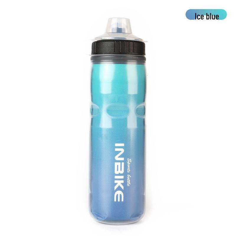 INBIKE 600ml Large Capacity Bike Water Bottle - Outdoor Squeeze Type, Ideal for Road Cycling Sports