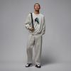 Men's Jordan Sweatshirts Men's Gray Crew Neck Moderate