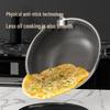 Debolai 304 Stainless Steel Honeycomb Non-Stick Wok 32cm