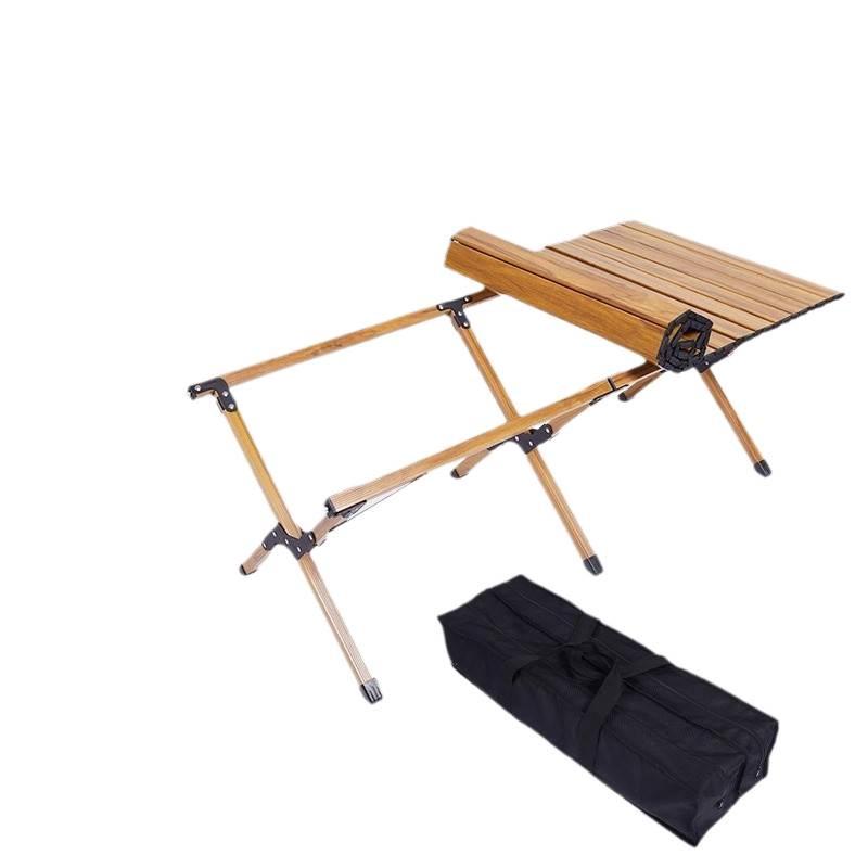 Lightweight Aluminum Folding Table and Chair Set for Outdoor Camping and Leisure Activities