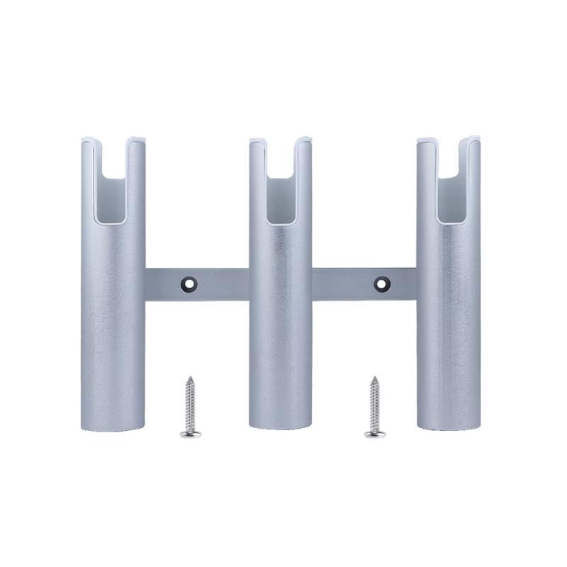 Light weight Aluminum Fishing Rod Holder 3/4 Tube Durability Corrosions Resistant for Outdoor Fishing Accessories